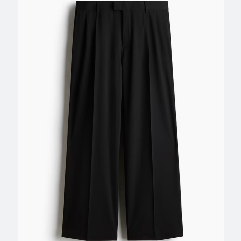 H&M Men's Classic Black Dress Pants